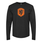 Men's Netherlands National Soccer Team Long Sleeve T-Shirt