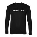 Men's Balenciaga Polyester Long Sleeve T-Shirt