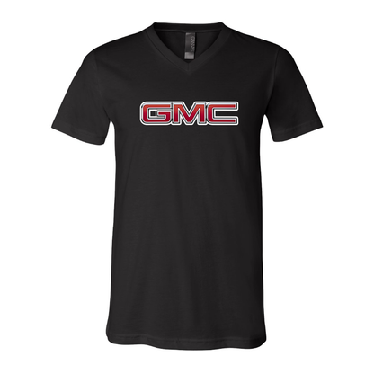 Men’s GMC Car - BELLA + CANVAS - Jersey V-Neck Tee - 3005