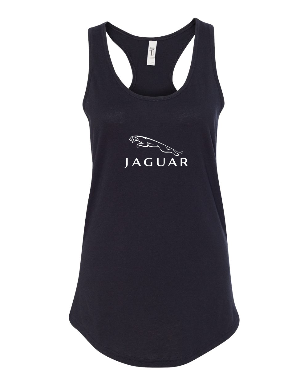 Women's Jaguar Symbol Car Racerback Tank Top