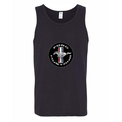 Men’s Ford Mustang Motorsport Car Tank Top