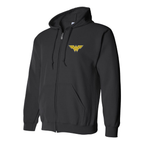Men's Wonder Woman Superhero Zipper Hoodie