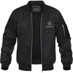 Men’s Mercedes-Benz Luxury Car Lightweight Bomber Jacket Windbreaker Softshell Varsity Jacket Coat