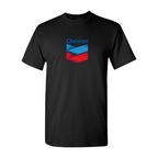 Men's Chevron Gas Station  Cotton T-Shirt