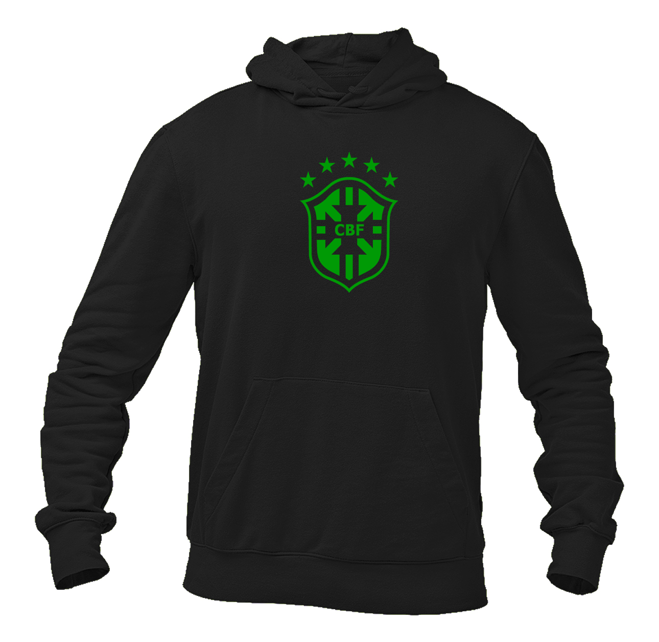 Men's Brazil Soccer Pullover Hoodie