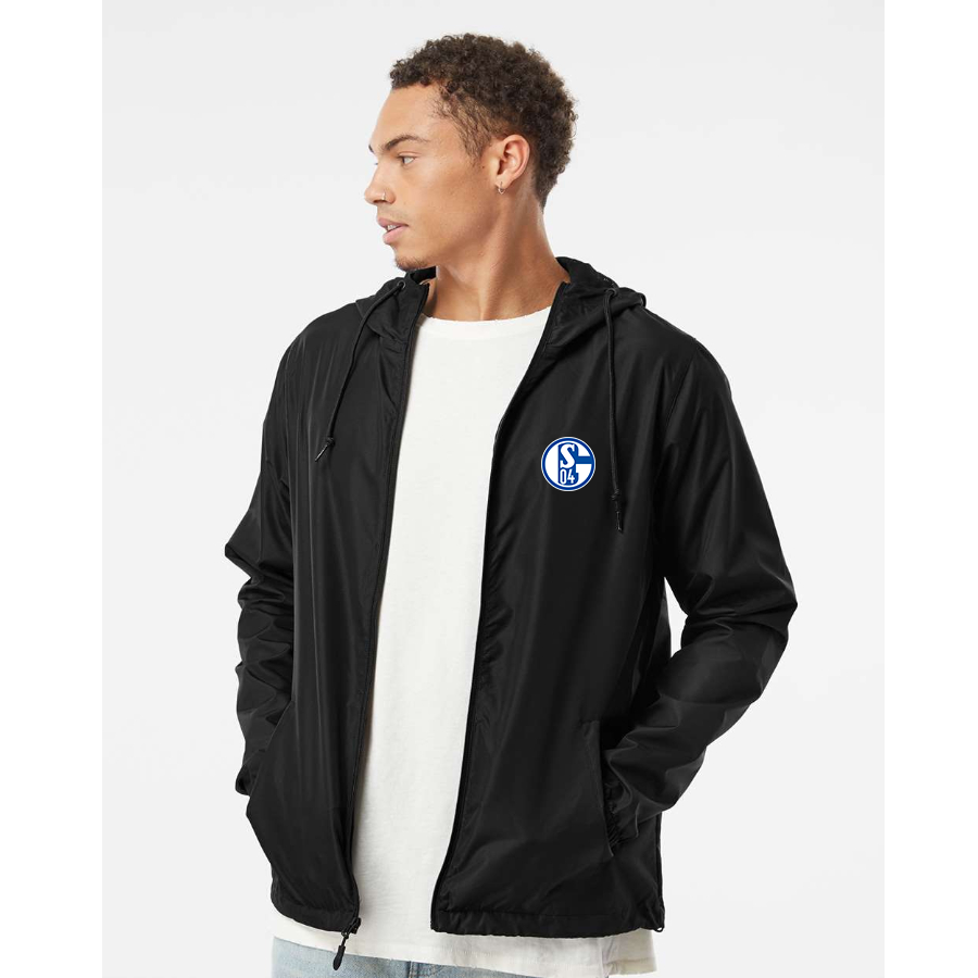 Men’s  Schalke 04 FC  - Independent Trading Co. - Lightweight Windbreaker Full-Zip Jacket - EXP54LWZ