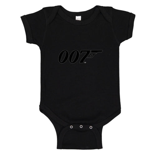007 James Bond Movie Baby Romper Onesie