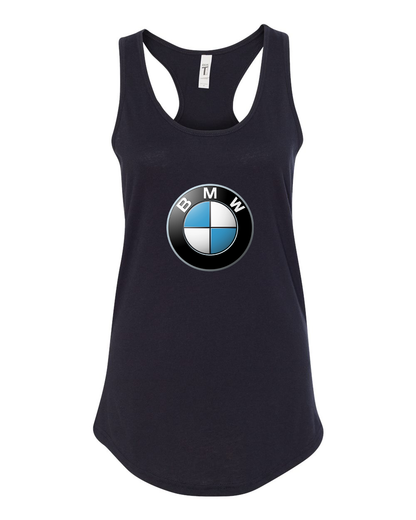 Women's BMW Motorsports Car Racerback Tank Top