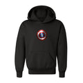 Youth Kids Captain America Superhero Pullover Hoodie