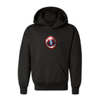 Youth Kids Captain America Superhero Pullover Hoodie