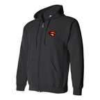 Men's Superman Superhero Zipper Hoodie