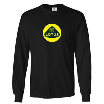 Youth Kids Lotus Car Long Sleeve T-Shirt