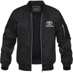 Men’s Toyota Motorsport Car Lightweight Bomber Jacket Windbreaker Softshell Varsity Jacket Coat