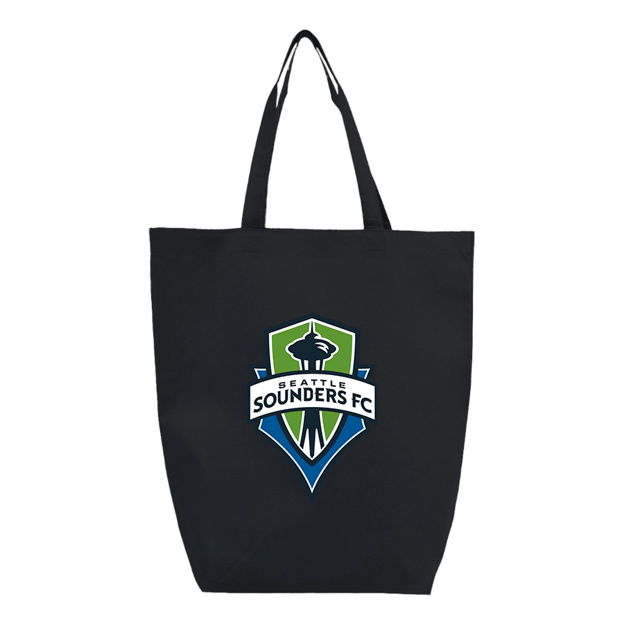 Seattle Sounders FC -  Q-Tees - Non-Woven Gusset Bottom Tote - Q1251