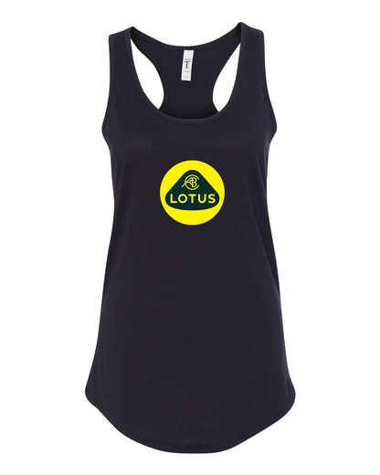 Women's Lotus Car Racerback Tank Top