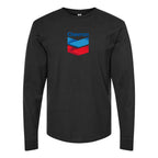 Men's Chevron Gas Station  Long Sleeve T-Shirt