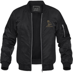 Men's Ovosound Drake Music Lightweight Bomber Jacket Windbreaker Softshell Varsity Jacket Coat