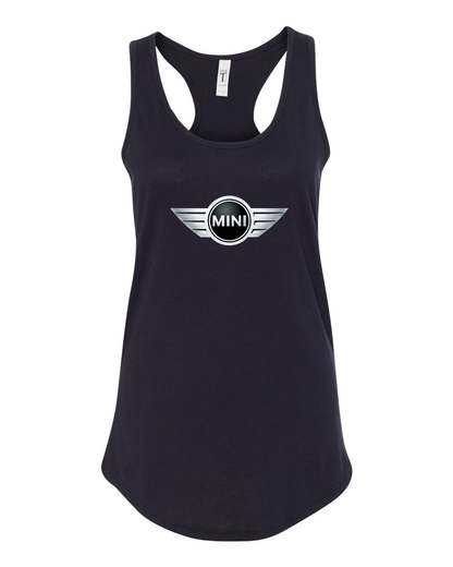 Women's Mini Cooper Car Racerback Tank Top