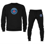 Men’s Paris-Saint Germain Soccer Soccer Logo Crewneck Sweatshirt Joggers Suit