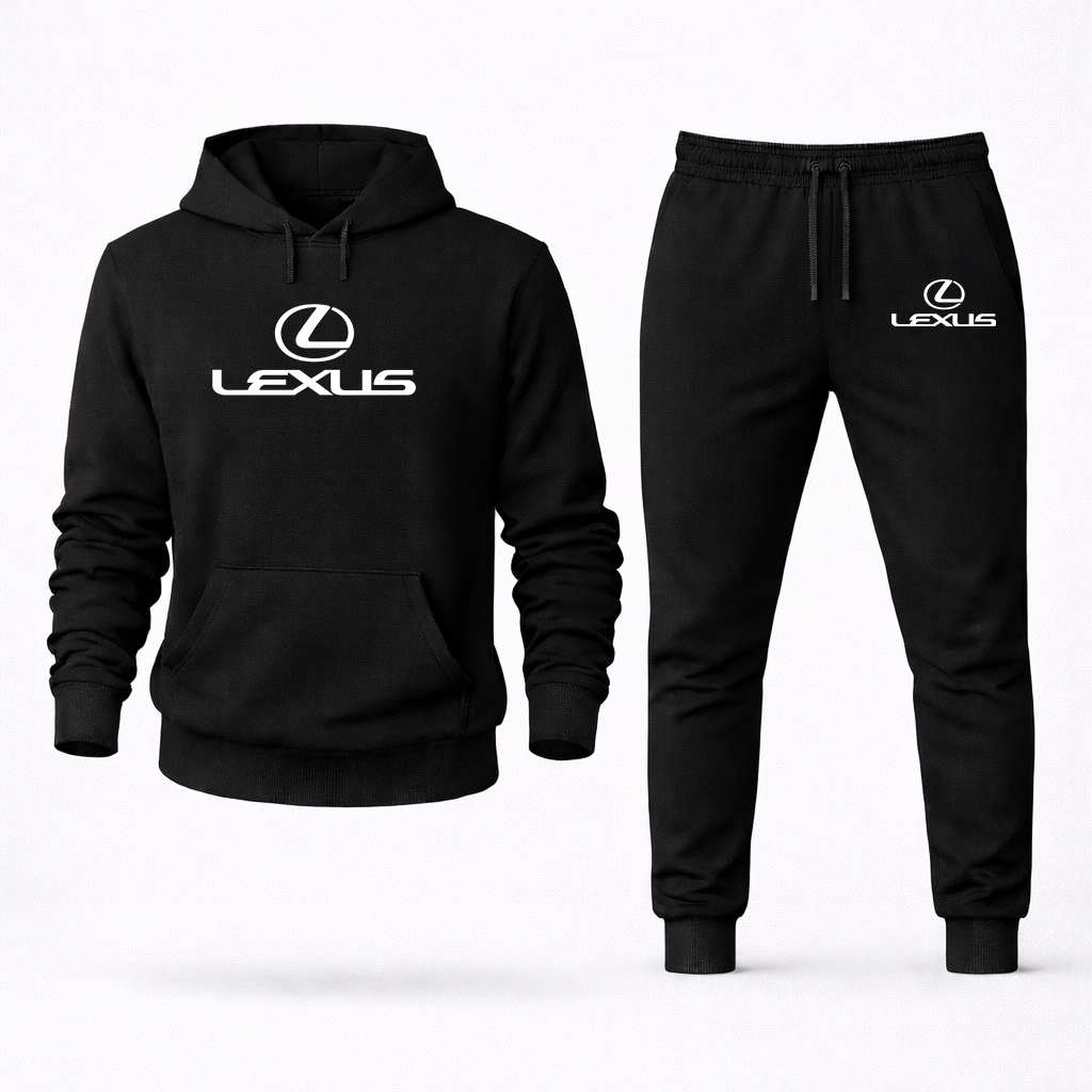Men’s Lexus Car Hoodie Joggers Set