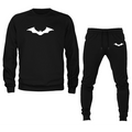 Men's New Batman DC Universe Superhero Crewneck Sweatshirt Joggers Suit