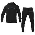 Men's Thor Marvel Superhero Hoodie Joggers Set