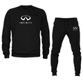 Men’s Infiniti Luxury Car Crewneck Sweatshirt Joggers Suit