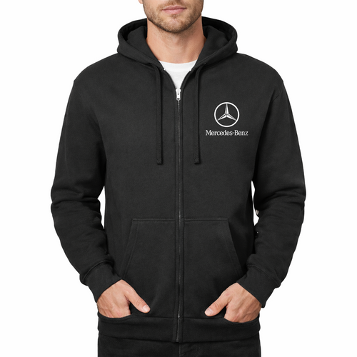 Men’s Mercedes-Benz Luxury Car Zipper Hoodie