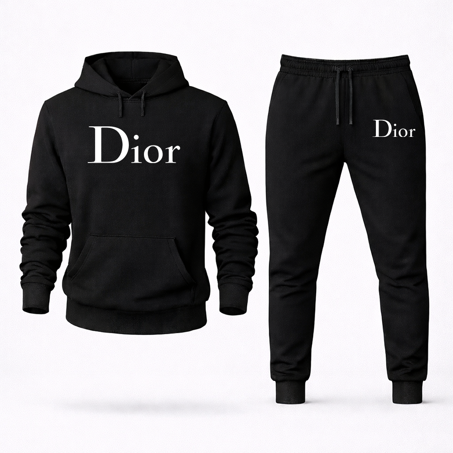 Men's Dior Hoodie Joggers Set