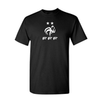 Youth Kids France Soccer Cotton T-Shirt