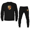Men’s Porsche Car Crewneck Sweatshirt Joggers Suit