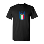Men's Italy National Soccer Cotton T-Shirt