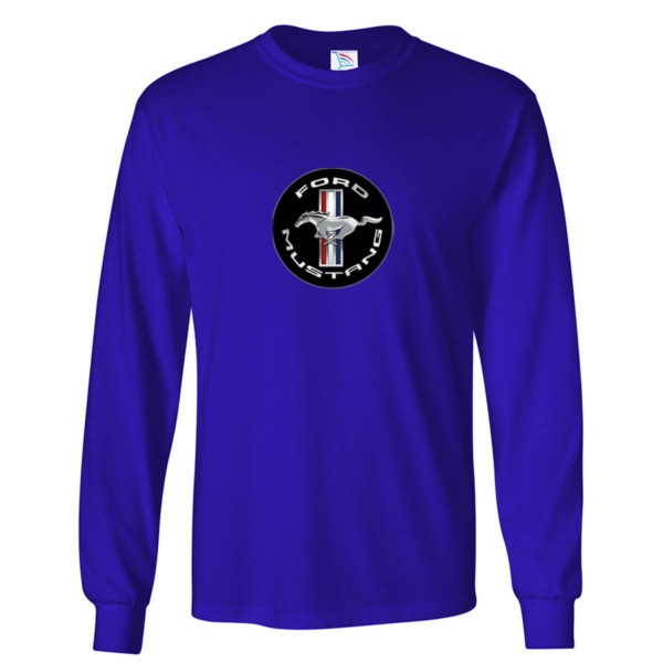 Men’s Ford Mustang Motorsport Car Long Sleeve T-Shirt