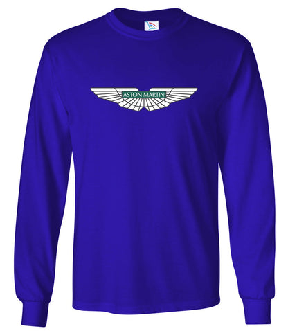 Men's Aston Martin Motorsports Car Long Sleeve T-Shirt