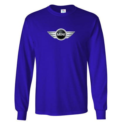 Men’s Mini Cooper Car Long Sleeve T-Shirt