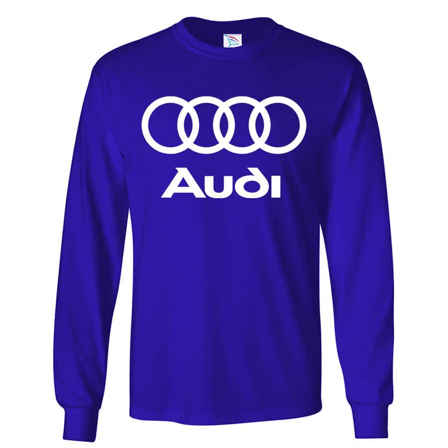 Men’s Audi Motorsports Car Long Sleeve T-Shirt