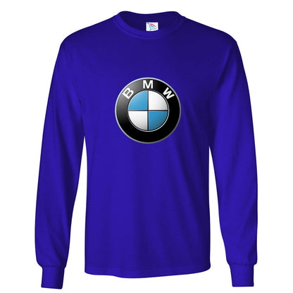 Men's BMW Motorsports Car Long Sleeve T-Shirt