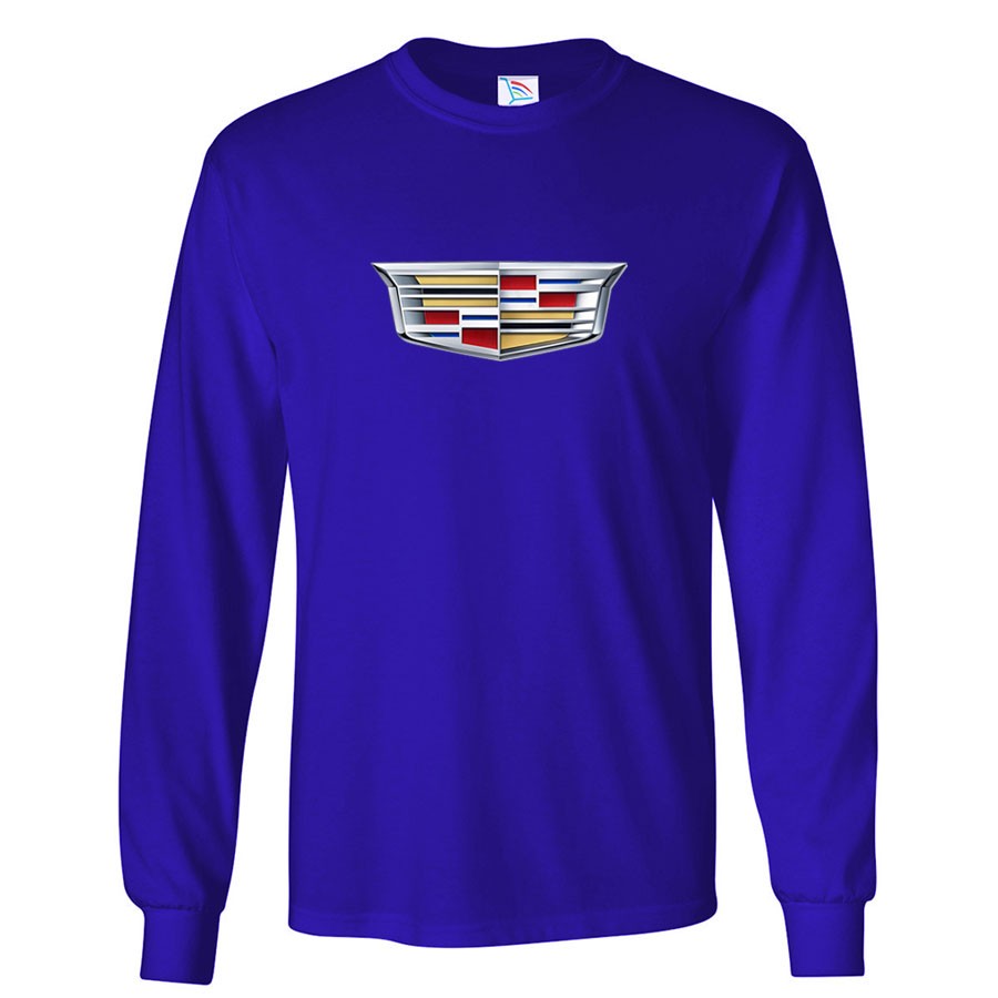 Youth Kids Cadillac Car Long Sleeve T-Shirt