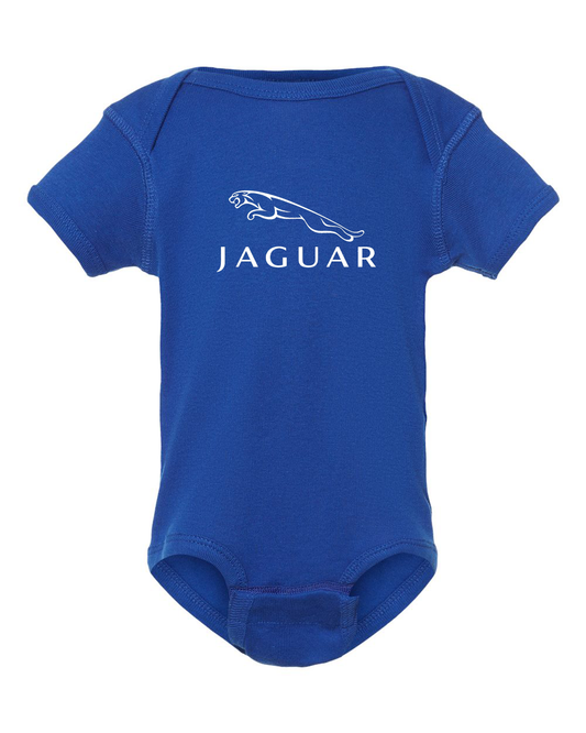 Jaguar Symbol Car Baby Romper Onesie