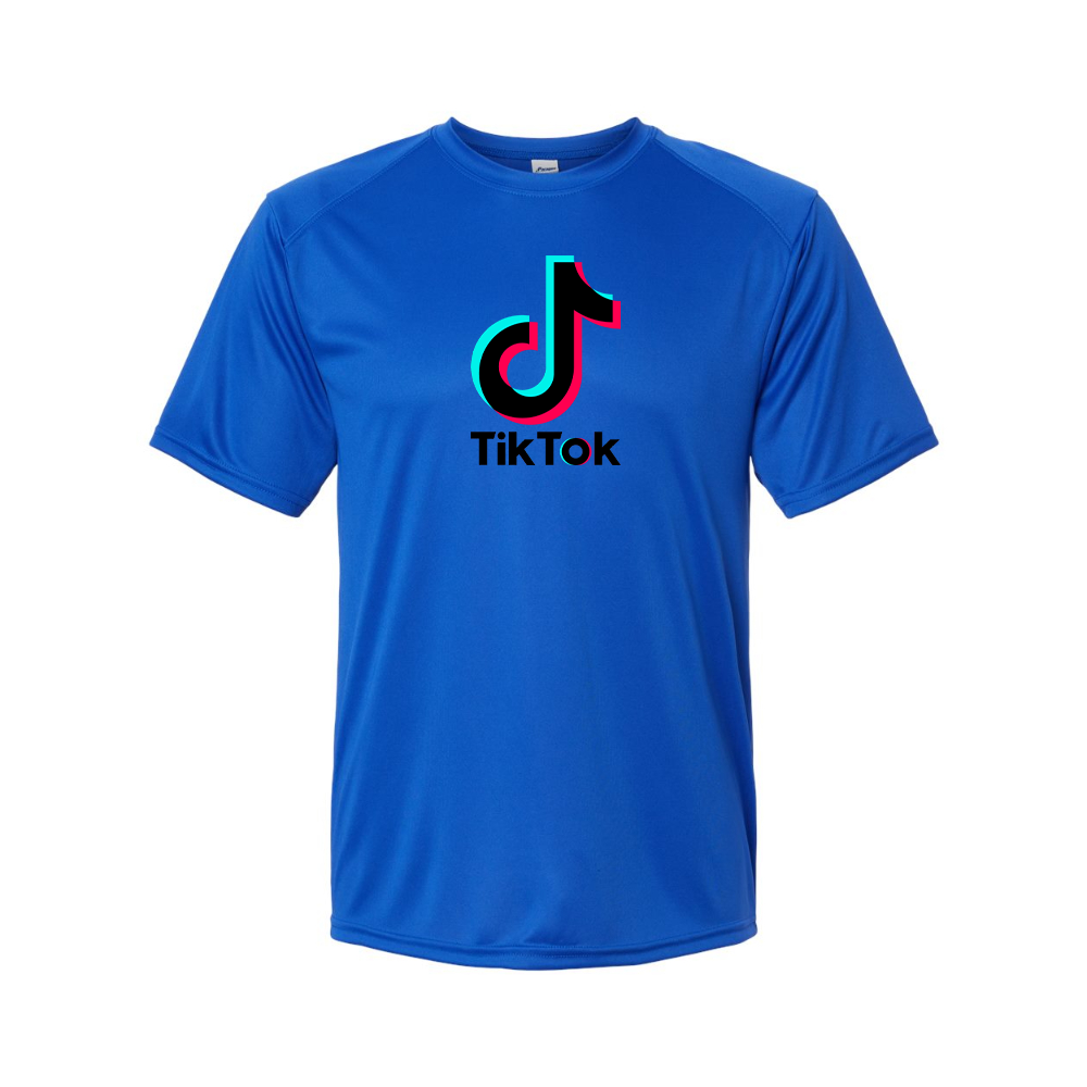 Youth Kids TikTok Social Performance T-Shirt
