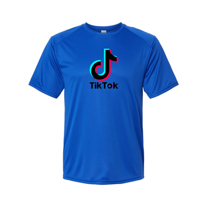 Youth Kids TikTok Social Performance T-Shirt