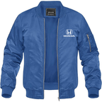 Men’s Honda Motorsport Car Lightweight Bomber Jacket Windbreaker Softshell Varsity Jacket Coat