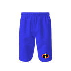 Men's The Incredibles Cartoon Athletic Fleece Shorts