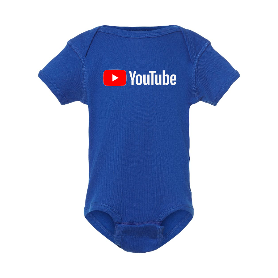 YouTube Social Video Steaming Baby Romper Onesie