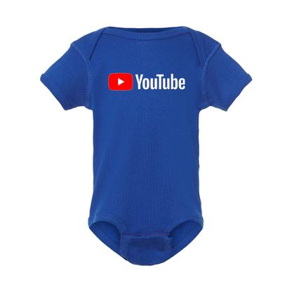 YouTube Social Video Steaming Baby Romper Onesie