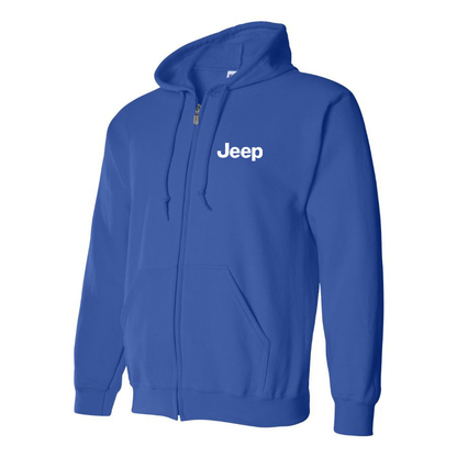 Men’s Jeep Car Zipper Hoodie