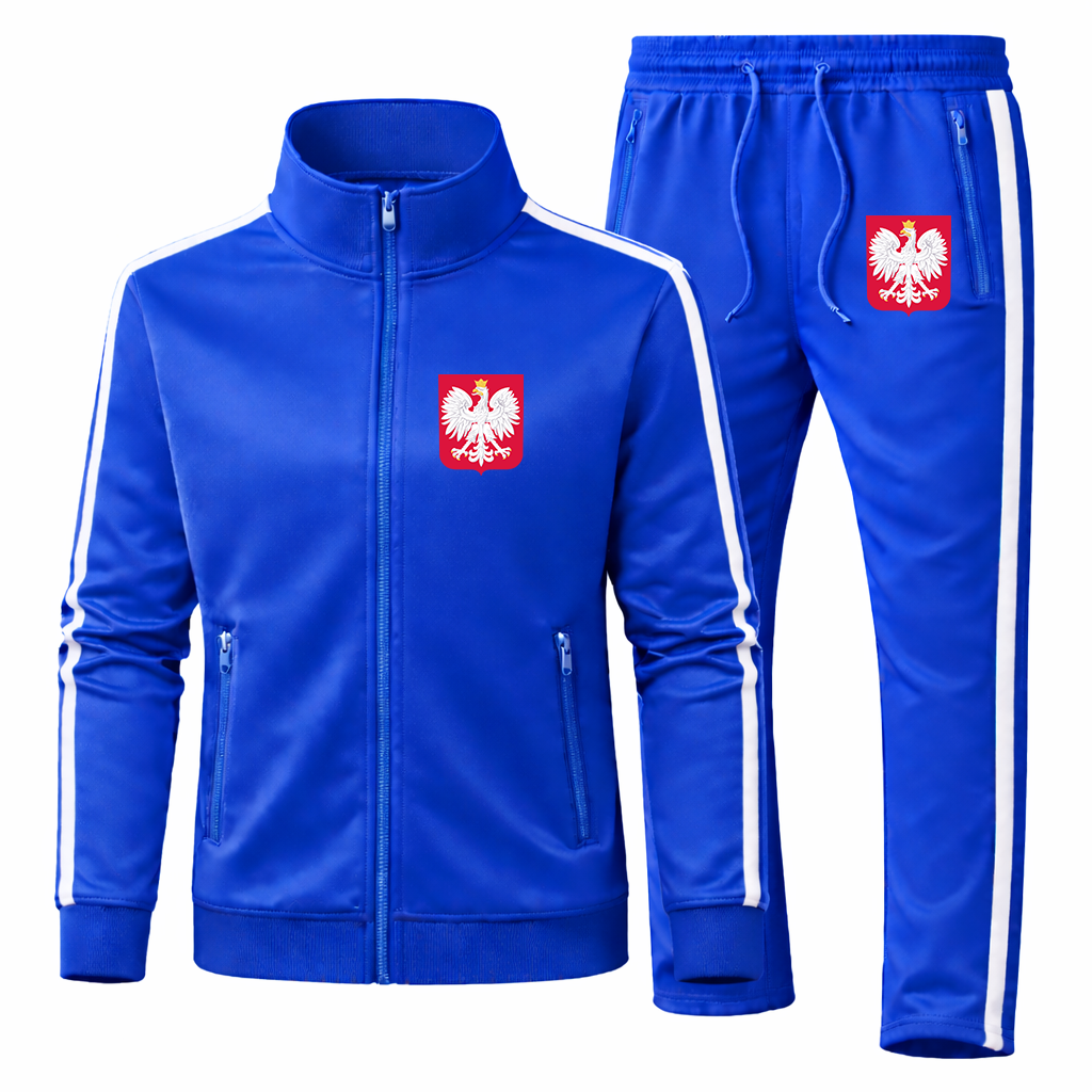 Men's Poland National Soccer Team Dri-Fit TrackSuit