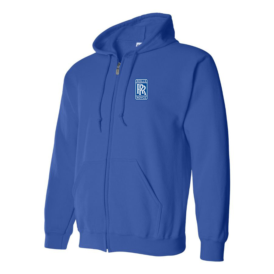 Men’s Rolls Royce Motorsport Car Zipper Hoodie