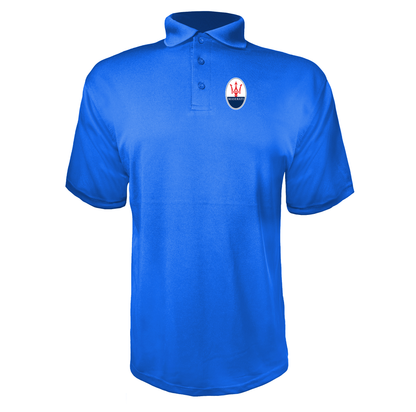 Men’s Maserati Car Polyester Polo