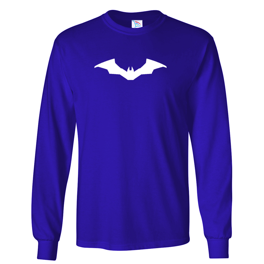 Youth Kids New Batman DC Universe Superhero Long Sleeve T-Shirt